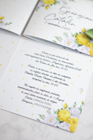 Invitatie de nunta Caroline [6]