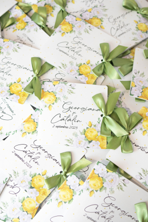 Papetărie nuntă - Invitatie de nunta Caroline