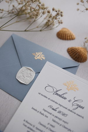 Invitatie de nunta Coral dream [3]