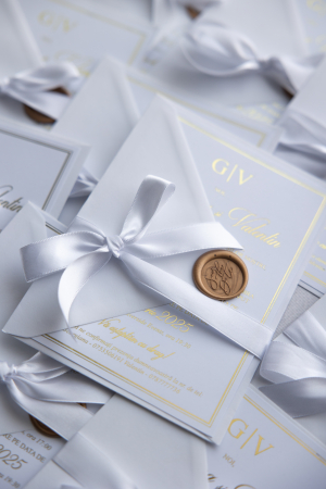 Invitatie de nunta Satin gold [1]