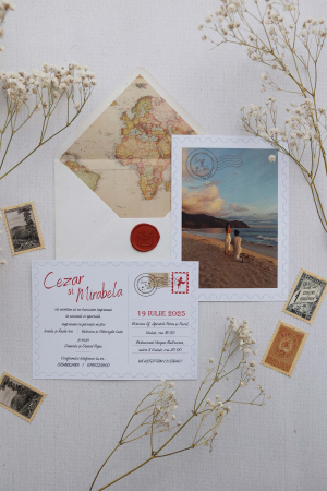 Invitații de nuntă - Invitatie de nunta Carte postala