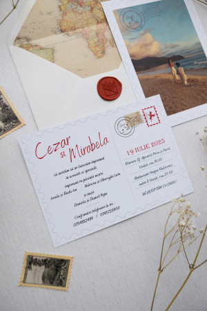 Invitatie de nunta Carte postala [2]