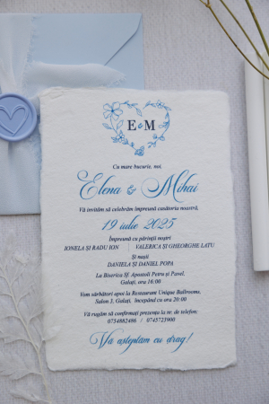 Invitatie de nunta Forever love [2]