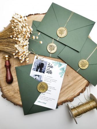 Papetărie nuntă - Invitatie de nunta Bianca