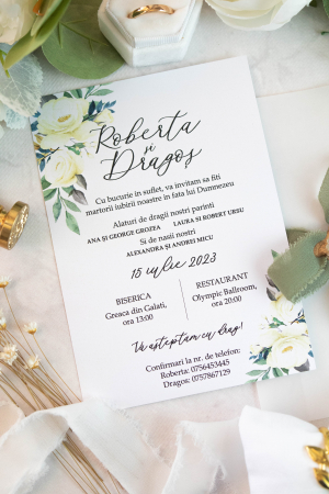 Invitatie de nunta Georgette [1]