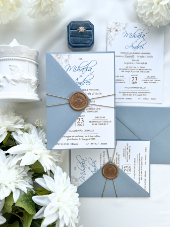 Papetărie nuntă - Invitatie de nunta Selena
