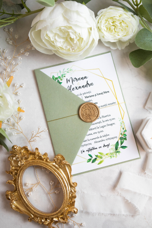 Papetărie nuntă - Invitatie de nunta Marina