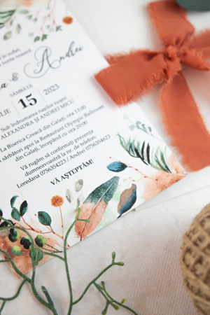 Invitatie de nunta Pocahontas [4]