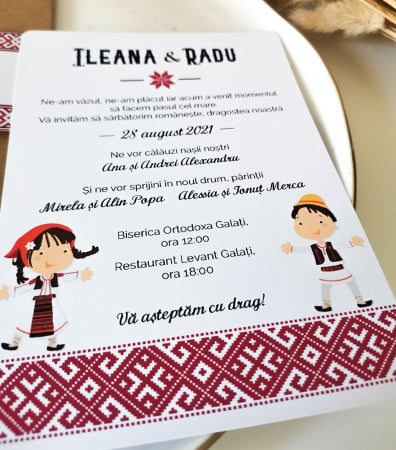 Invitatie de nunta Ileana [5]