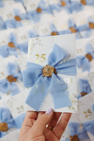 Papetărie nuntă - Invitatie de nunta Flori
