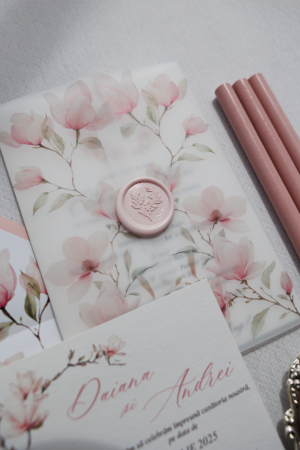 Invitatie de nunta Magnolia [1]