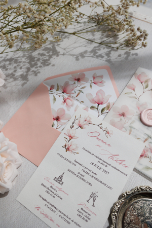 Invitatie de nunta Magnolia [2]