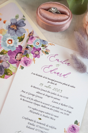 Invitatie de nunta Violeta [1]