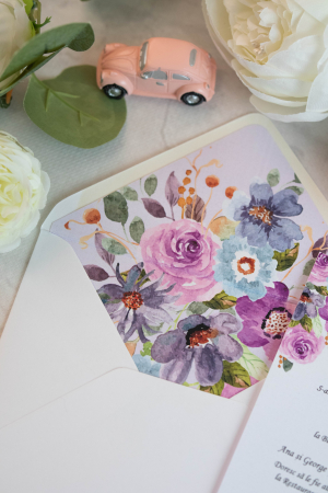 Invitatie de nunta Violeta [2]