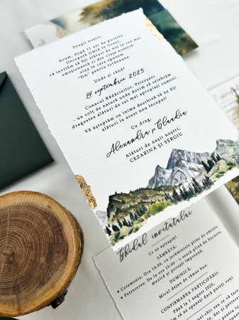 Invitatie de nunta Montana [2]