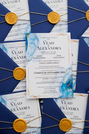 Papetărie nuntă - Invitatie de nunta Adriana