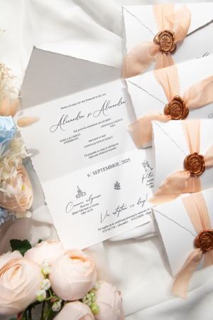 Papetărie nuntă - Invitatie de nunta Regina