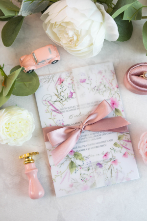 Papetărie nuntă - Invitatie de nunta Lilly