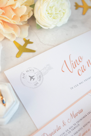 Invitatie de nunta Tichet de imbarcare [11]