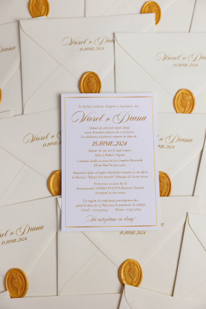 Papetărie nuntă - Invitatie de nunta Diana