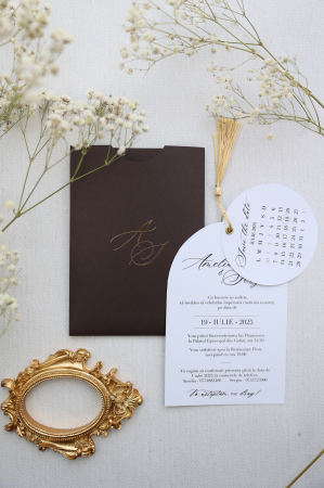Invitații de nuntă - Invitatie de nunta Modern arch