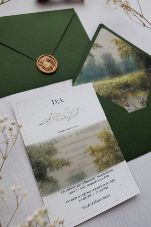Invitatie de nunta Lake forest [1]