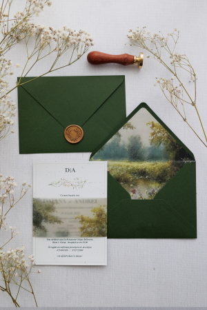 Invitații de nuntă - Invitatie de nunta Lake forest