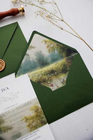 Invitatie de nunta Lake forest [3]