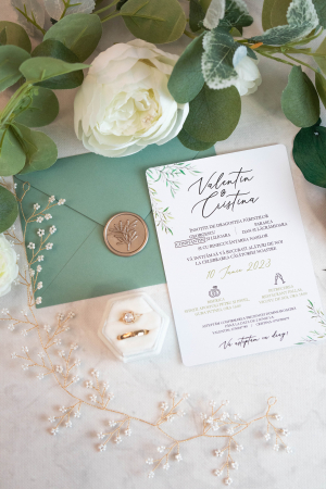 Papetărie nuntă - Invitatie de nunta Samantha
