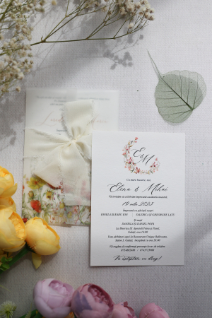 Invitații de nuntă - Invitatie de nunta Dream garden