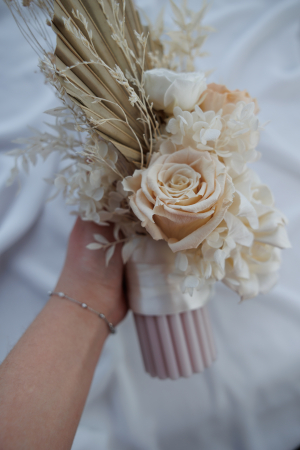Lumanare botez Boho roses [3]