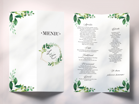 Meniuri nuntă - Meniu M1