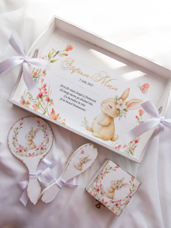 Tăvițe pentru moț - Set pentru mot Cute bunny