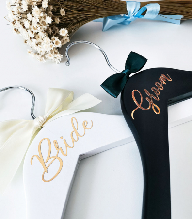 Set de 2 umerase pentru miri Bride and Groom Emerald [2]