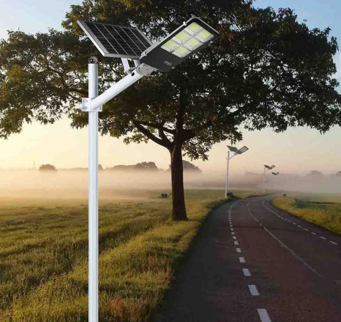 Lampa Solară Stradală Jortan 300W/400W cu Panou Independent  + CADOU SURPRIZA [2]