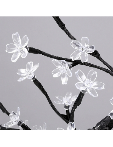 Pachet 2 x Bonsai decorativ cu flori de cires, 28 LED Multicolor [5]