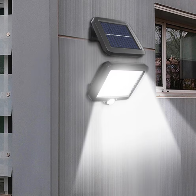 Pachet 4 x Lampa Solara 50W COB, 260 LM cu PANOU DETASABIL + CADOU Surpriza [4]