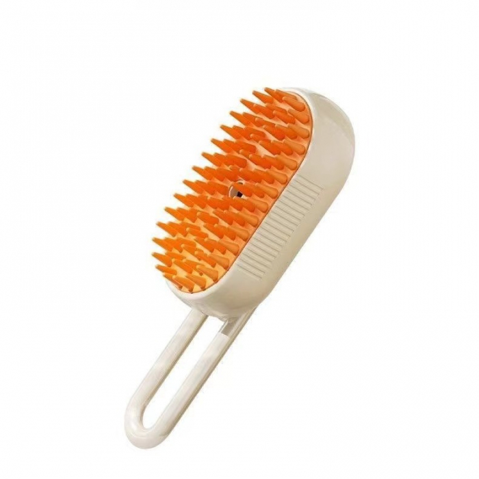 Pachet 1+1 Perie cu Abur pentru Animale de Companie, Indeparteaza Parul, Curatare,Maseaza , Maner Rotativ 360 - Copie [5]