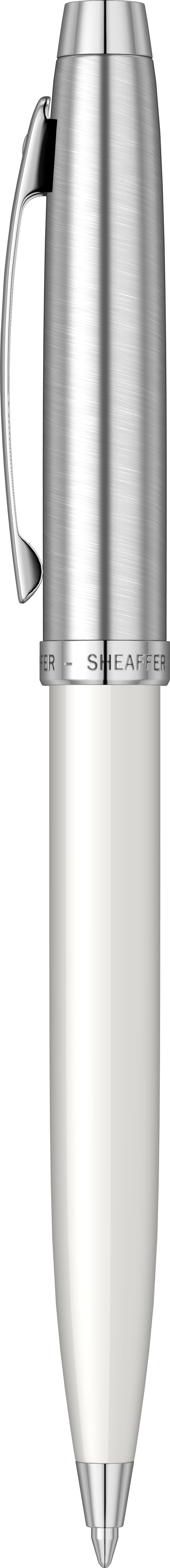 Pix Sheaffer 100 Glossy White & Brushed Chrome NT, Sheaffer [2]