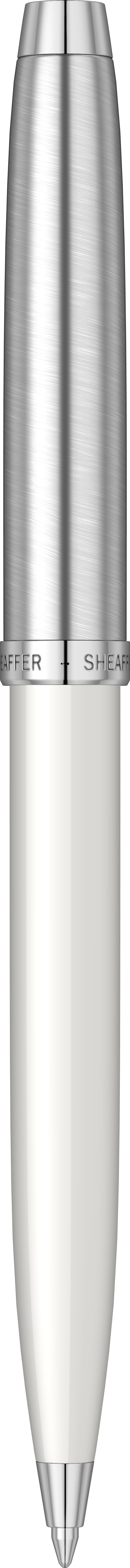 Pix Sheaffer 100 Glossy White & Brushed Chrome NT, Sheaffer [3]