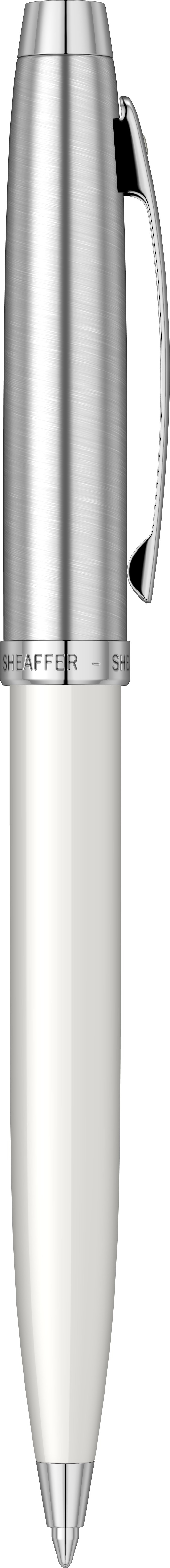Pix Sheaffer 100 Glossy White & Brushed Chrome NT, Sheaffer [4]