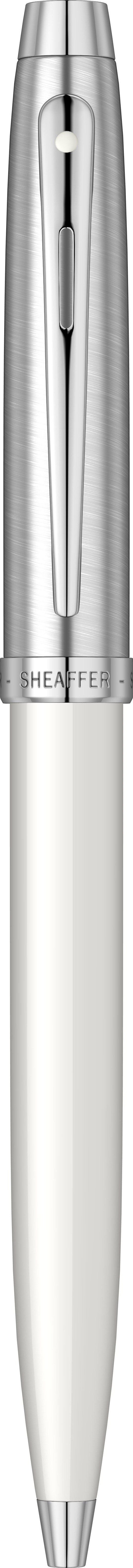 Pix Sheaffer 100 Glossy White & Brushed Chrome NT, Sheaffer [5]