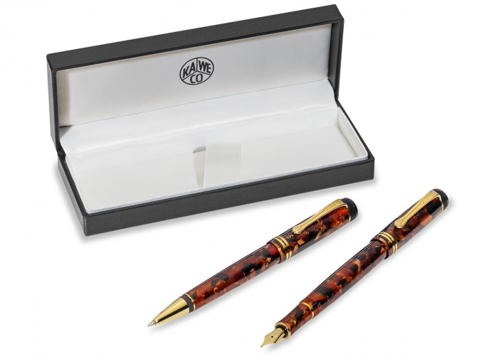 Set Cadou Stilou + Pix DIA2 Amber Kaweco [2]
