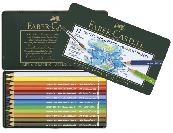 CREIOANE COLORATE ACUARELA A.DURER 12 CULORI FABER-CASTELL [3]