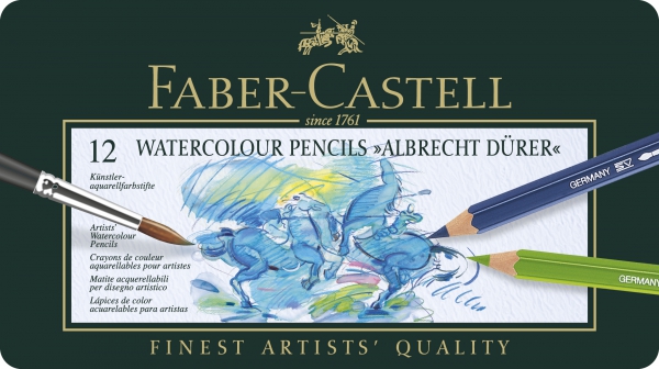 CREIOANE COLORATE ACUARELA A.DURER 12 CULORI FABER-CASTELL [2]