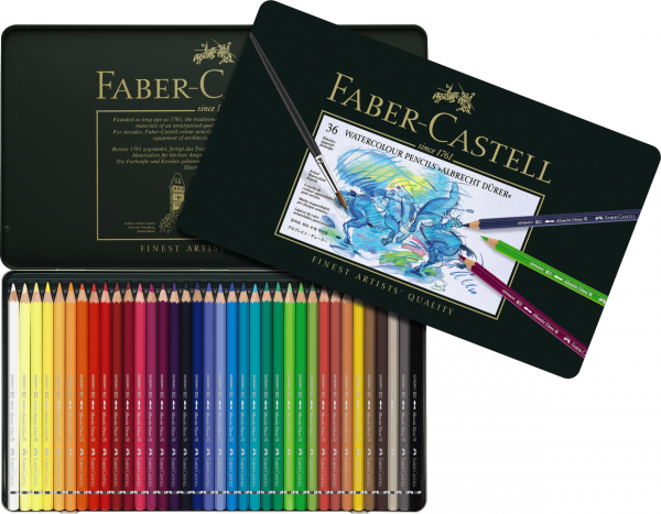 CREIOANE COLORATE ACUARELA A.DURER 36 CULORI FABER-CASTELL [2]
