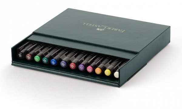 PITT ARTIST PEN CUT STUDIO 12 BUC FABER-CASTELL [2]
