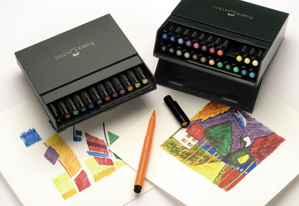 PITT ARTIST PEN CUT STUDIO 12 BUC FABER-CASTELL [3]