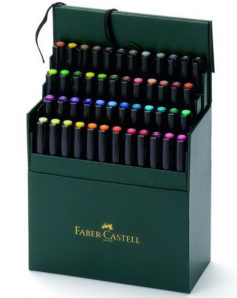 PITT ARTIST PEN CUT STUDIO 48 BUC FABER CASTELL [3]