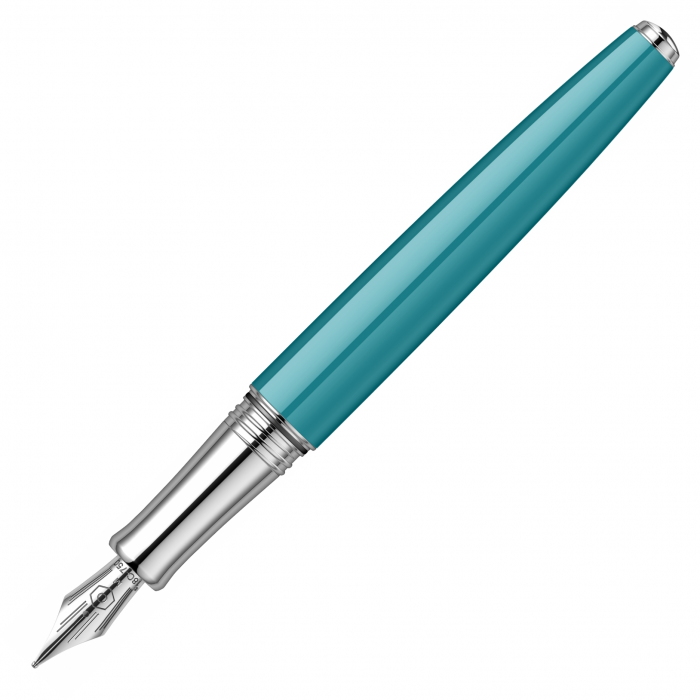 Stilou Leman Bicolor Turquoise SRT Caran d'Ache [6]